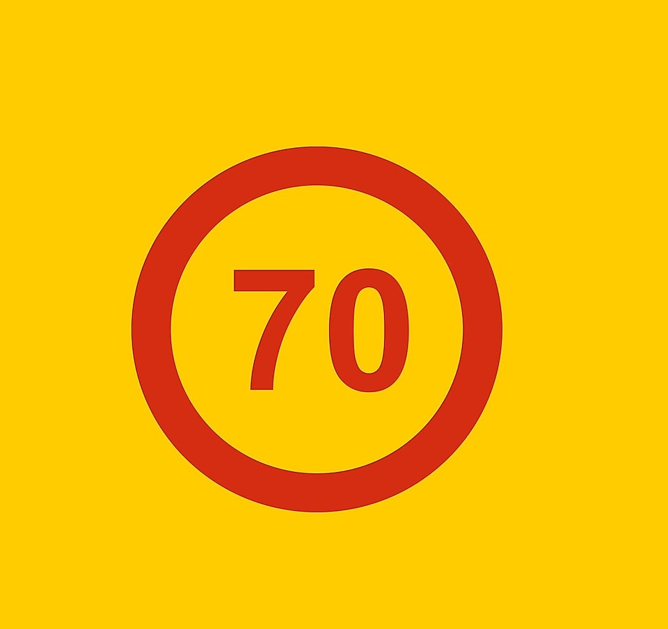 70-skylt